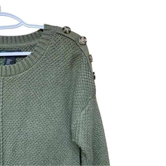 Rachel Zoe Knit Button Shoulder Sweater I Size: XS - Picture 3 of 9